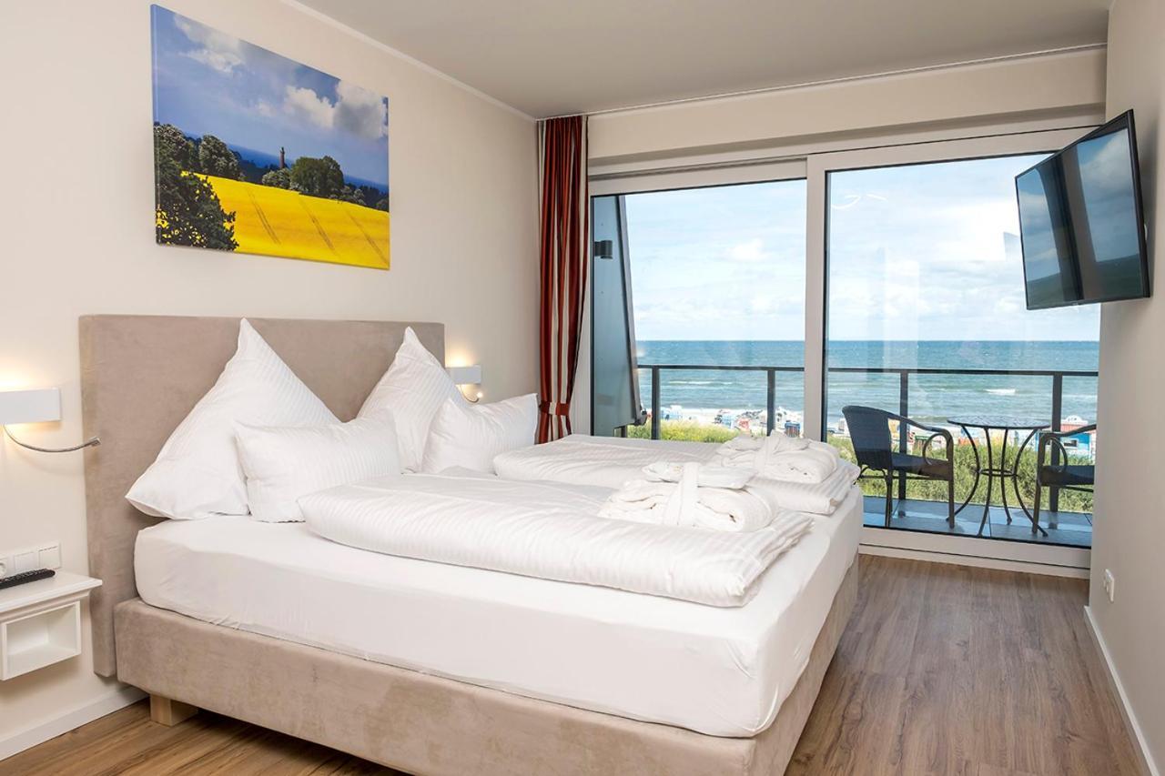 Hotel Haus Am Meer Hohwacht Exterior foto